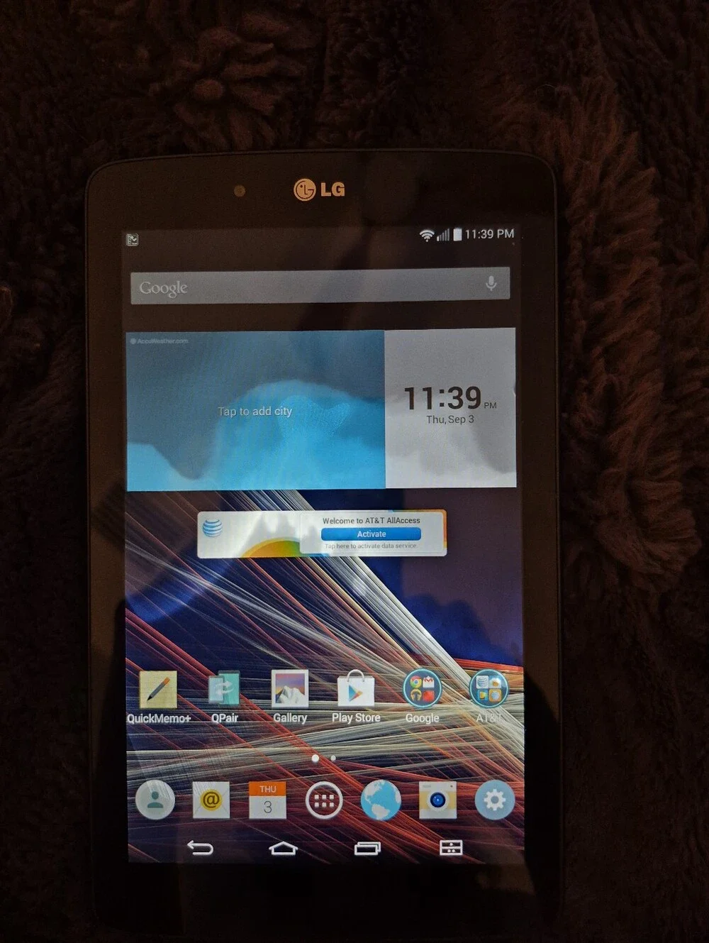 LG functional pad
